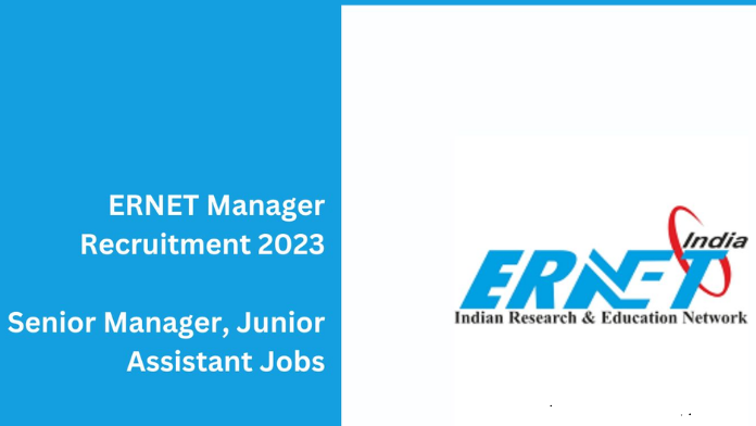 ERNET India Jobs Notification 2023